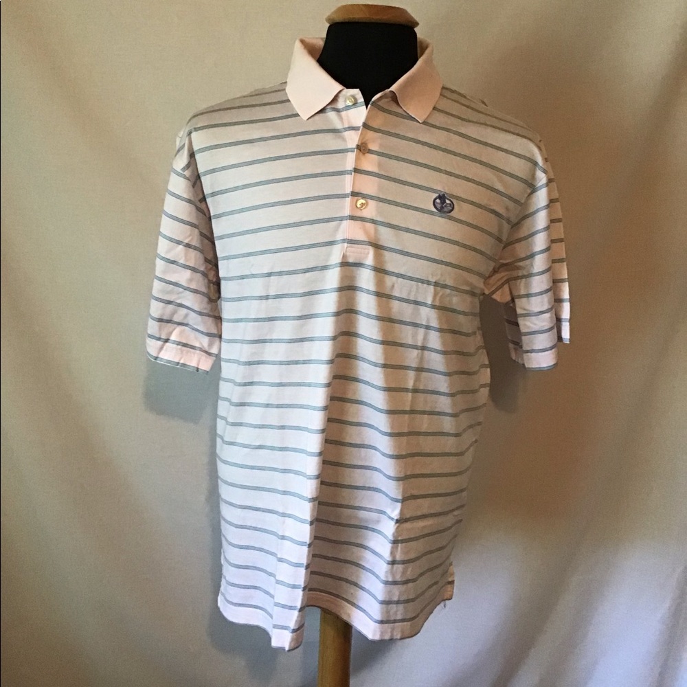 Peter Millar polo size large soft pink